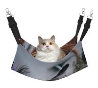InOmak French Bulldogs Mall Black Dogs Pets,Cat Hanging Hammock Soft Double Sided Hanging Bed for Small Dogs Pet,M