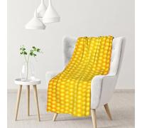 InOmak Fresh Ripe Corn Cobs Pattern,Soft Blanket Warm Anti-Pilling Flannel Plush Throw Blanket 76 X 102 cm