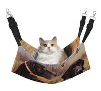InOmak German Short-Haired Pointer Dog Fall,Cat Hanging Hammock Soft Double Sided Hanging Bed for Small Dogs Pet,M