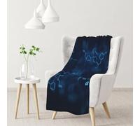 InOmak Glowing Mathematical Physics Chemistry Formulas,Soft Blanket Warm Anti-Pilling Flannel Plush Throw Blanket 76 X 102 cm
