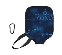 InOmak Glowing Mathematical Physics Chemistry Formulas, Sport Pickleball Paddle Cover, Pickleball Paddle Case Fits Most Standard Paddle Shapes and Sizes
