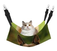 InOmak Happy German Shepherd Printed,Cat Hanging Hammock Soft Double Sided Hanging Bed for Small Dogs Pet,M