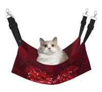 InOmak Happy Valentine'S Day,Cat Hanging Hammock Soft Double Sided Hanging Bed for Small Dogs Pet,M