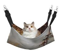 InOmak Hunting Flying Wild Ducks,Cat Hanging Hammock Soft Double Sided Hanging Bed for Small Dogs Pet,M