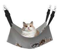 InOmak Husky Huskie Dogs,Cat Hanging Hammock Soft Double Sided Hanging Bed for Small Dogs Pet,M