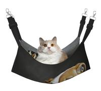 InOmak Kneeling English Bulldog,Cat Hanging Hammock Soft Double Sided Hanging Bed for Small Dogs Pet,M