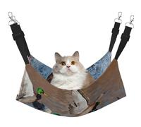 InOmak Mallards Duck Hunting Mallard Ducks,Cat Hanging Hammock Soft Double Sided Hanging Bed for Small Dogs Pet,L