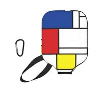 InOmak Mondrian Minimalist De Stijl Modern Art, Sport Pickleball Paddle Cover, Pickleball Paddle Case Fits Most Standard Paddle Shapes and Sizes