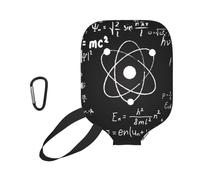 InOmak Physics Print Printed, Sport Pickleball Paddle Cover, Pickleball Paddle Case Fits Most Standard Paddle Shapes and Sizes