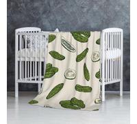InOmak Pickles Or Pickled Cucumbers,Soft Blanket Warm Anti-Pilling Flannel Plush Throw Blanket 76 X 127 cm