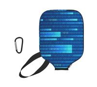 InOmak Programmer Code Blue, Sport Pickleball Paddle Cover, Pickleball Paddle Case Fits Most Standard Paddle Shapes and Sizes
