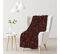 InOmak Programmer Code Red,Soft Blanket Warm Anti-Pilling Flannel Plush Throw Blanket 76 X 102 cm
