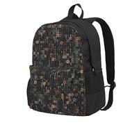 InOmak Programmer Computer Code, Backpack With Pockets Casual Daypack Water Resistant School Bag for Travelling, Hiking, or Camping