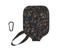 InOmak Programmer Computer Code, Sport Pickleball Paddle Cover, Pickleball Paddle Case Fits Most Standard Paddle Shapes and Sizes