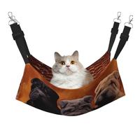 InOmak Shar Pei Black Puppy Small Dogs Gray Puppy Pets,Cat Hanging Hammock Soft Double Sided Hanging Bed for Small Dogs Pet,L