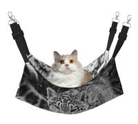 InOmak Snow Leopard,Cat Hanging Hammock Soft Double Sided Hanging Bed for Small Dogs Pet,L