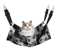InOmak Sports Team Game Soccer,Cat Hanging Hammock Soft Double Sided Hanging Bed for Small Dogs Pet,L
