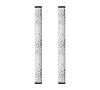 InOmak Torn Vinyl Record and Musical Notes Flying in The Air, 2Pcs Refrigerator Door Handle Covers for Microwave Dishwasher Oven
