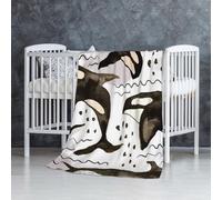 InOmak Watercolor Orcas,Soft Blanket Warm Anti-Pilling Flannel Plush Throw Blanket 76 X 127 cm