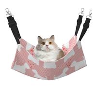 InOmak Westie Dogs Pattern,Cat Hanging Hammock Soft Double Sided Hanging Bed for Small Dogs Pet,L