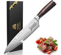 INOMO Father s Day Gifts from Daughter Son, Dad Gifts Kitchen Knives, Chef Knife Step Dad Fathers Day Presents, Mens Gifts for Birthday Present, Dad Gifts for Men Who Have Everything