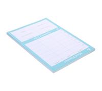 INOOMP 1 Book Diet Household Tearable Notebook Weekly Menu Notebook Balance Meal Plan Paper for Individuals and Fitness Enthusiasts