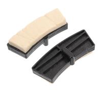 INOOMP 1 Pair Exercise Bike Brake Pads Durable Non Slip Indoor Cycling Brake Block for Enhanced Stopping Power and Noise Reduction Random Style for Fitness Enthusiasts
