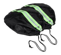 INOOMP 1 Pair Exterior Rear View Mirror Covers Oxford Cloth with Cotton Padded Interior Sturdy Materials Precision Craftsmanship Easy to Install and Remove Car Side Mirror Protection