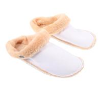 INOOMP 1 Pair Hole Shoe Inserts for Winter Plush and Leather Shoe Liners with Cozy and Warm Design Practical Replacement for Adult Men’s