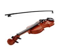 INOOMP 1 Set Realistic Miniature Violin for Safe Musical Instrument Model for Early Education and Room Decor for Beginners and Music Enthusiasts