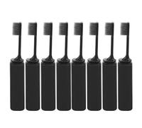 INOOMP 10 Pack Foldable Travel Toothbrush Soft Bristles Mini Portable Toothbrush with Case for Home and Outdoor Adventures