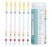 INOOMP 100pcs 16-in-1 Drinking Water Quality Tester Strips for Drinking Water Portable Pet Material for Offices and Stores