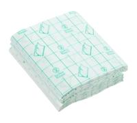 INOOMP 100Pcs Disposable Makeup Plates Foundation Pallet Smooth PU Film Paper Easy to Use Assorted style for Professional Beauty Salon and Home Use Makeup Plate Mixing