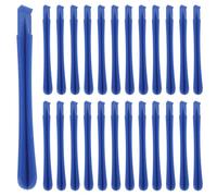 INOOMP 100pcs Plastic Repair Pry Tool for Cell Phone Screen Disassembly with Instrument Protection, Blue Plastic Opening Bar for Mobile Phone and Small Electronics Repair