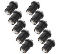 INOOMP 10pcs 5mm Motorcycle Windscreen Bolts Silver Universal Windshield Screws Fastener Set for Windshield Repair and Cafe Racer Fairing Accessories