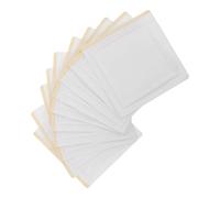INOOMP 10pcs Disposable Self-adhesive Caster Oil Belly Button Patches with High Absorption Nonwoven Fabric and Pu Film for Relaxation and Daily Home Use