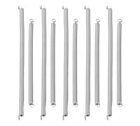 INOOMP 10pcs Double Hook Wire Springs Spring Steel Extension and Resilience Easy Installation Replacement for Stapler and Small Devices in Busy Office Environments