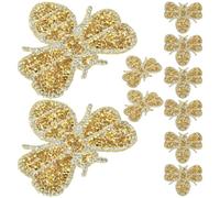 INOOMP 10pcs Ironing Replaceable Printing Patches Decorative Clothes Patches for Jeans Jackets DIY Craft Supplies Wear-Resistant Coat