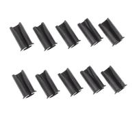 INOOMP 10Pcs Lightweight Bike Hose Guide U-Shaped Cable Buckle Clamp for Brake Shifter Tubes Space-Saving Plastic Clips for Mountain and Road Bicycle Cable Management