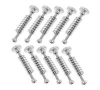 INOOMP 10pcs Printer Hot Bed Leveling Kit with Large Torque Hand Twist Nuts and Compression Springs for Stable Platform and Easy Bed Leveling