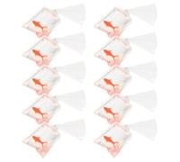 INOOMP 10pcs Resin Goldfish Charms DIY Pendants Stylish Creative Goldfish with Bag Shape Hard to Leave A Scratch Not Easy to Fall off Jewelry Parts and DIY Crafts