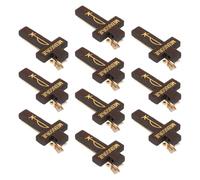 INOOMP 10pcs Rustic Wooden Cross Hair Clips with Secure Hold and Safe for Sensitive Skin, Minimalist Gothic Style Barrettes for Evening and Prom Parties