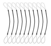 INOOMP 10pcs Stylus Pen Hanging Rope Retractable Cord 15cm Plastic Anti-Loss Spring Design for Study and Work Mobile Phone Handwriting Pen