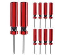 INOOMP 10pcs Tire Valve Stem Tool: Bike Tire Valve Core Remover Installer Disassembly Tool Manual Screwdriver for Cars Motorcycles Trucks and Bicycles