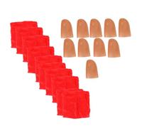 INOOMP 10Sets Disappearing Scarves Fake Thumb Tips Props for Stage Performances Entertaining Shows and Close Up Illusions for and Beginners