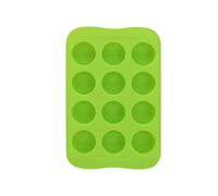 INOOMP 12 Cavities Silicone Ice Cube Tray Mold for Jelly and Chocolate Making, Easy to Use 12 Lattices Design, for Kitchen Ice Cube Making