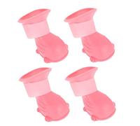 INOOMP 12pcs Dog Rain Boots Tep Non- Puppy Shoes for Outdoor Use and Comfortable Pet Footwear for Rainy Days