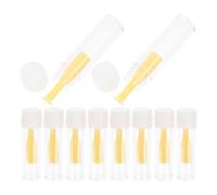 INOOMP 12pcs Hard Contact Lens Remover Sticks Silicone Solid Small Lens Wearing Tools Portable Contacts Applicator Rods Care and Travel
