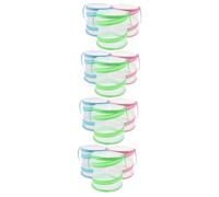 INOOMP 12pcs Insect Viewing Cage Transparent Butterfly Habitat for Educational Observation Portable and Insect Mesh Enclosure for Boys and Girls Practical Cylinder
