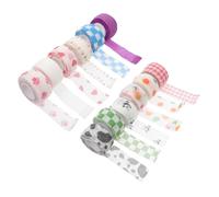 INOOMP 12pcs Multi-color Breathable Protective Bands Self-adhesive Cohesive Wraps for Outdoor Sports Lightweight Elastic Guards to Prevent Rubbing and Support Injury Relief